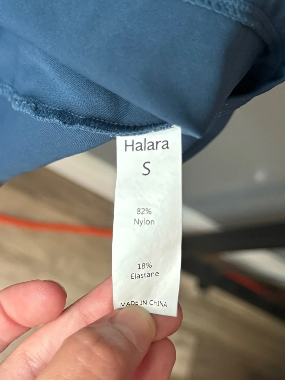 Halara Athletic Dress Built In Shorts Pockets Blue Small